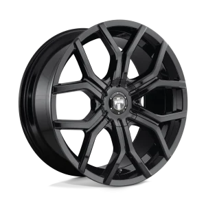DUB – S208 ROYALTY – Black – 22″x9.5″ 30mm – All weather Wheels – S2082295F9+30